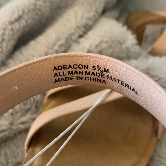 Anne Comfort platform sandals shoes 5 1/2 - Picture 5 of 5